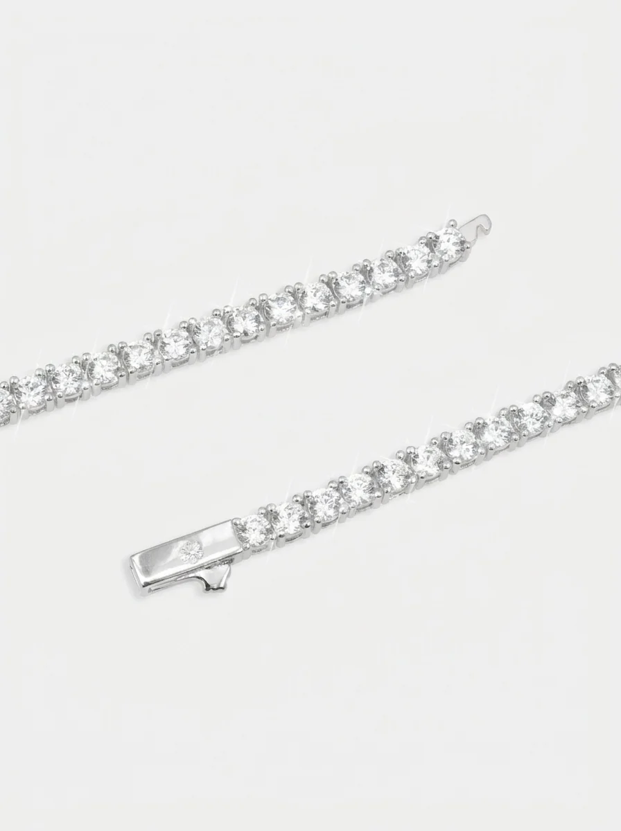 Tennis Chain 14K Gold - Image 2
