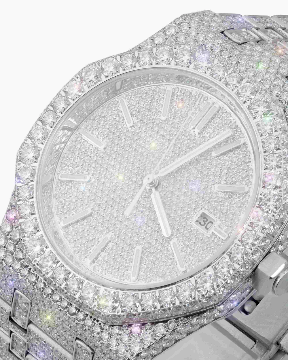 Bust Down Moissanite Watch - Image 4