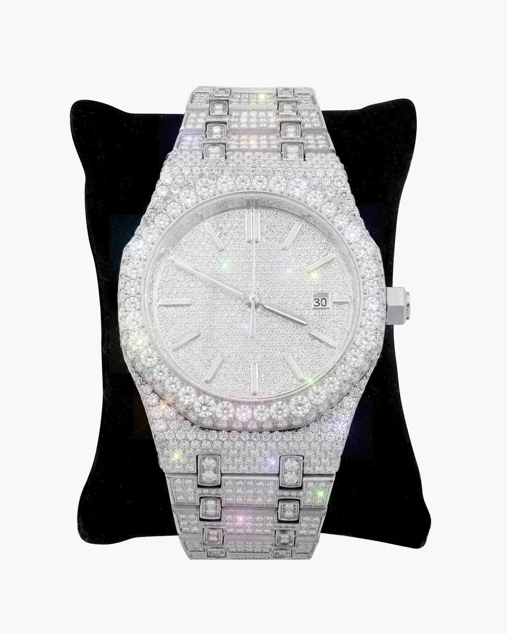 Bust Down Moissanite Watch - Image 3