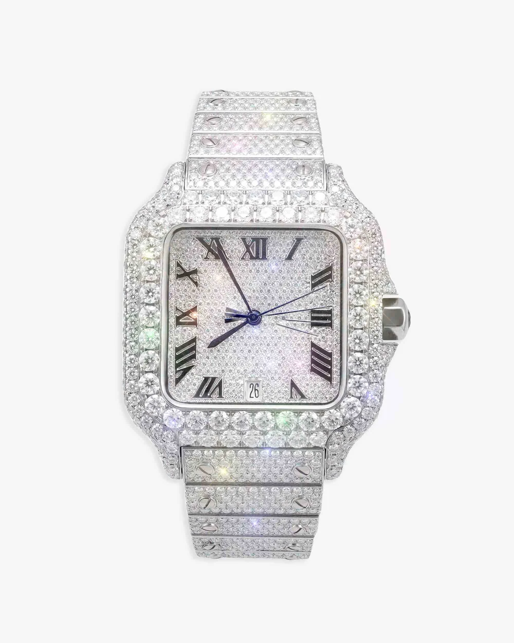 Men's VVS Moissanite Watch | 42MM