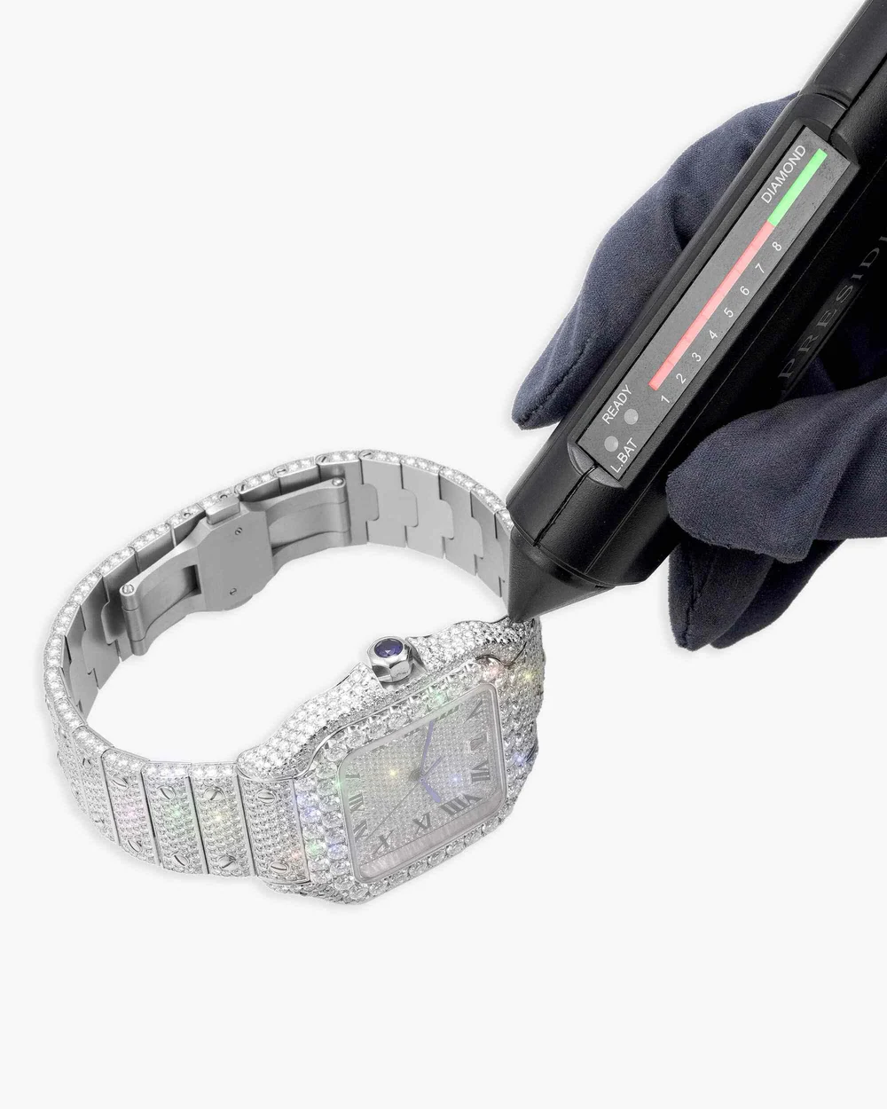 Men's VVS Moissanite Watch | 42MM - Image 4