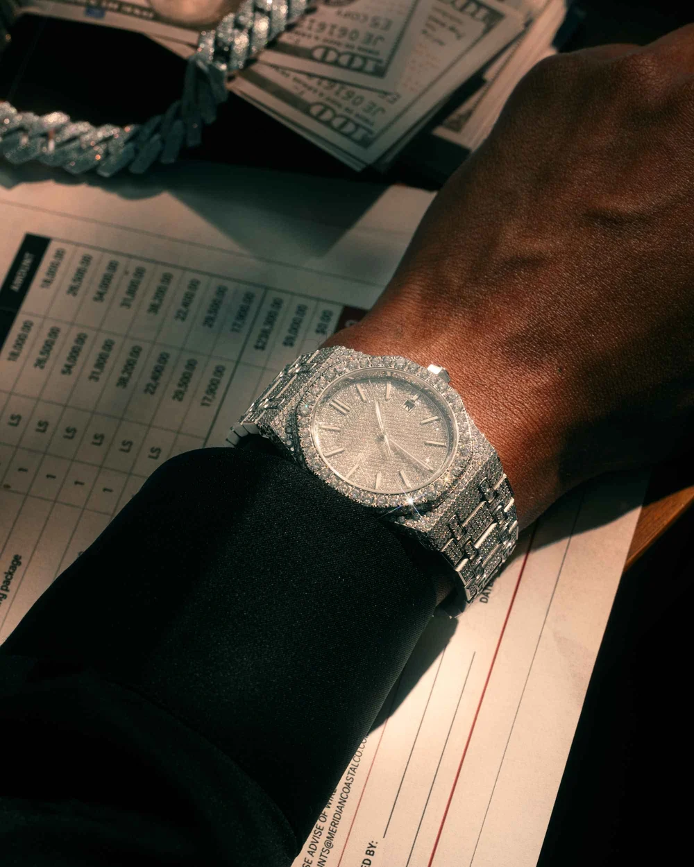 Bust Down Moissanite Watch - Image 2