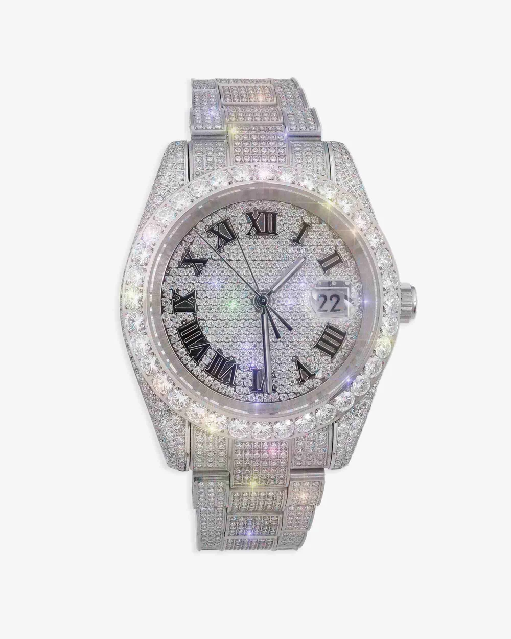 Moissanite Presidential Watch | 41MM