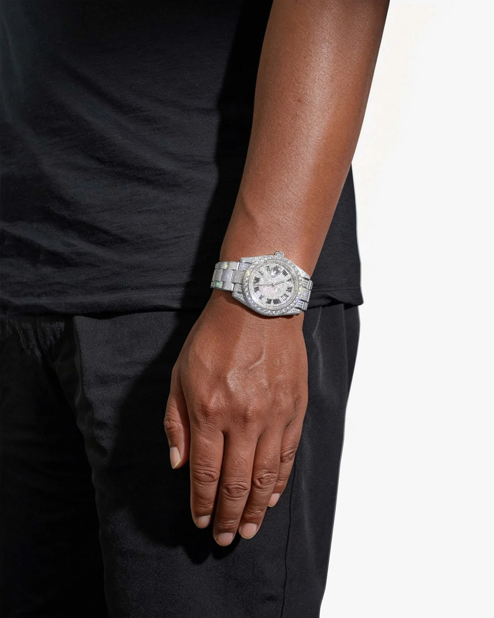 Moissanite Presidential Watch | 41MM - Image 2