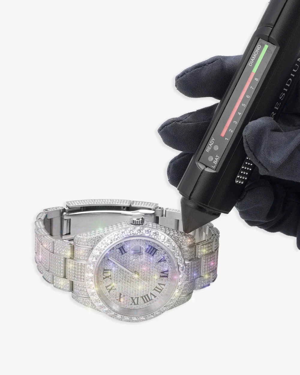 Moissanite Presidential Watch | 41MM - Image 5