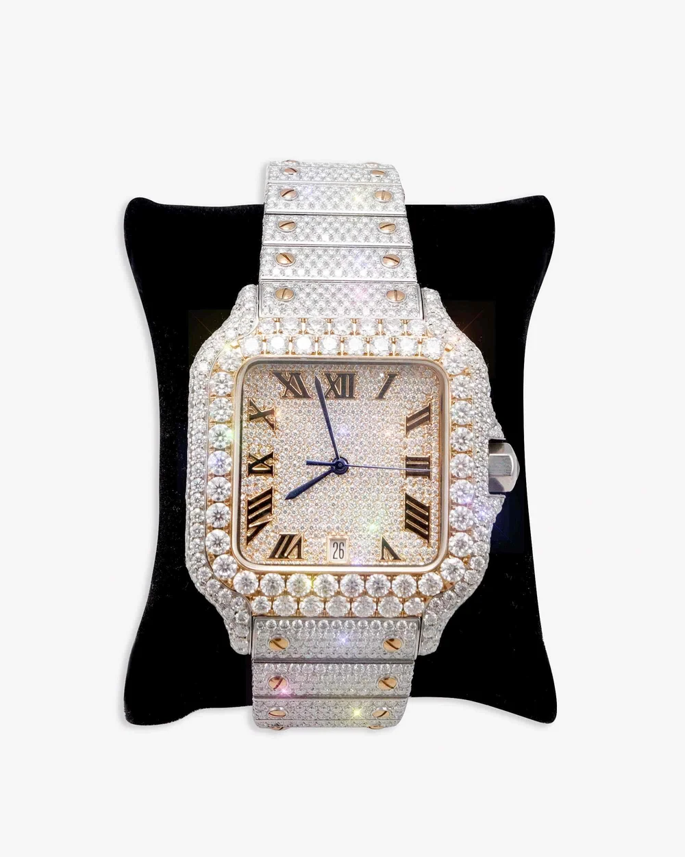 Men's VVS Moissanite Watch | 42MM - Image 3