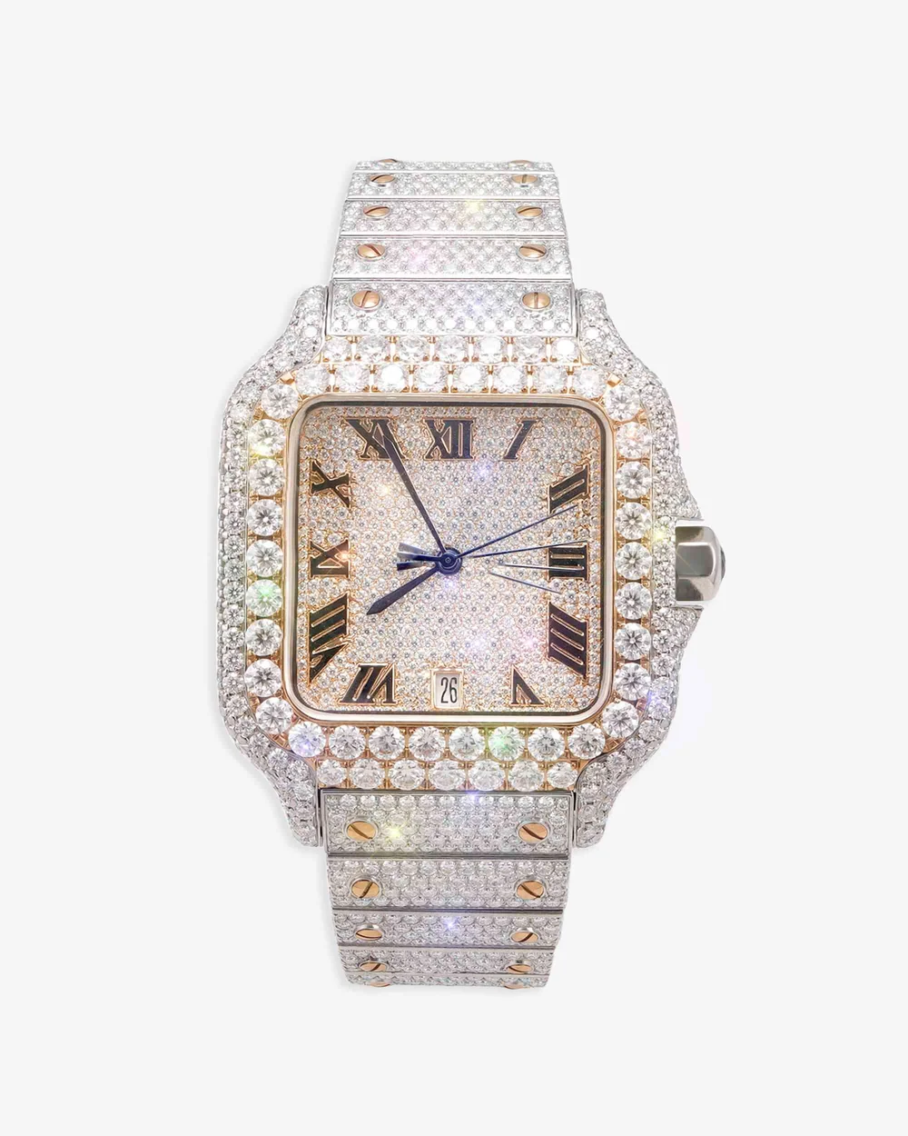 Men's VVS Moissanite Watch | 42MM